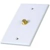 Audiovox RCA Coaxial Single Wall Plate -Home Improvement Sales Shop vh61r 2