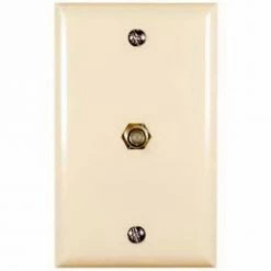 Audiovox RCA Coaxial Single Wall Plate 7 Audiovox RCA Coaxial Single Wall Plate -Home Improvement Sales Shop vh62r 1