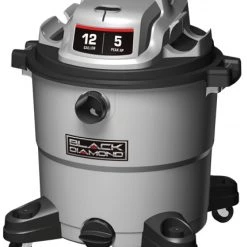 Black Diamond 12 Gallon 5 HP Wet/Dry Vac