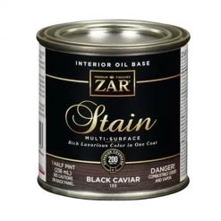 Zar Interior Oil Base Wood Stain -Home Improvement Sales Shop zar 135 black 1 1